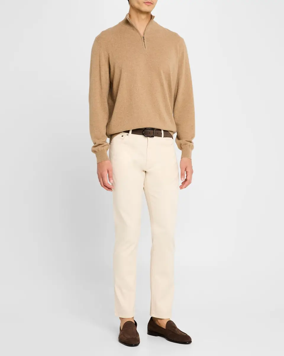 Ralph Lauren Purple Label Men's Slim Fit Stretch Twill Pants | Thumbnail 2 Ralph Lauren Purple Label Men's Slim Fit Stretch Twill Pants | Thumbnail 2