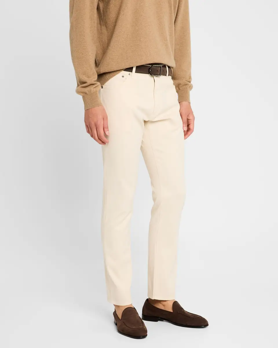 Ralph Lauren Purple Label Men's Slim Fit Stretch Twill Pants | Thumbnail 4 Ralph Lauren Purple Label Men's Slim Fit Stretch Twill Pants | Thumbnail 4