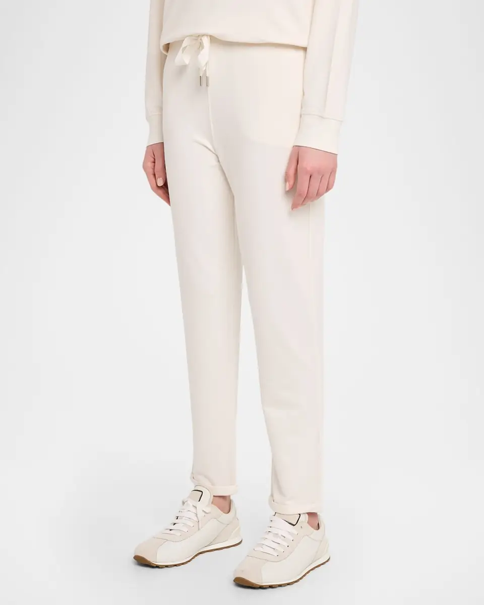 MAJESTIC FILATURES French Terry Cuffed Drawstring Pants | Thumbnail 4 MAJESTIC FILATURES French Terry Cuffed Drawstring Pants | Thumbnail 4