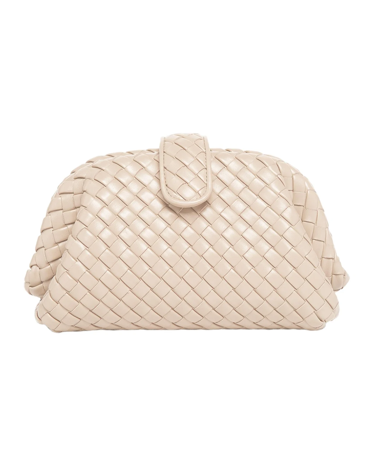 Bottega Veneta Lauren 1980 Mini Clutch Bag with Chain Strap