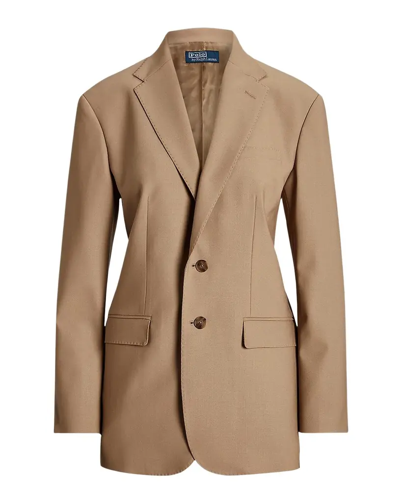 Polo Ralph Lauren Single-Breasted Stretch Wool Blazer | Image 1 Polo Ralph Lauren Single-Breasted Stretch Wool Blazer | Image 1