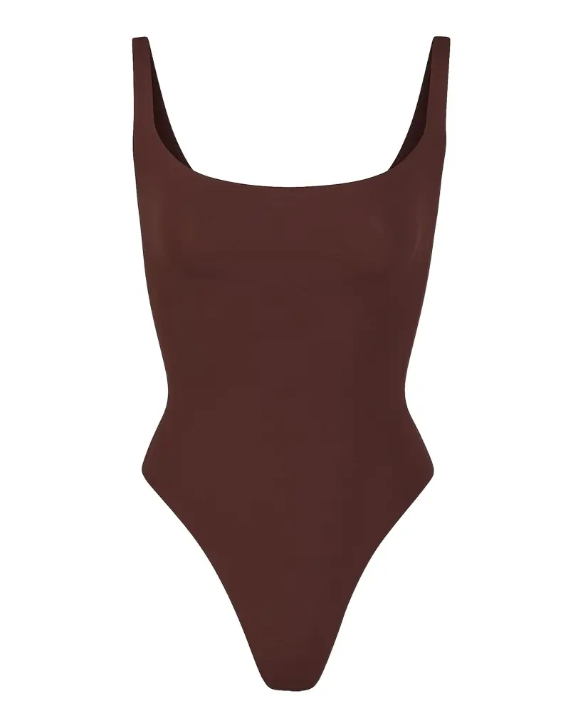 SKIMS Fits Everybody Square-Neck Bodysuit | Image 1 SKIMS Fits Everybody Square-Neck Bodysuit | Image 1