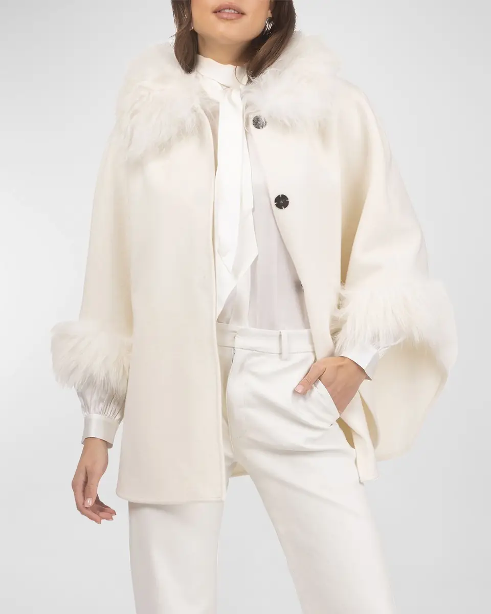 Gorski Select Wool & Lamb Cape | Thumbnail 6