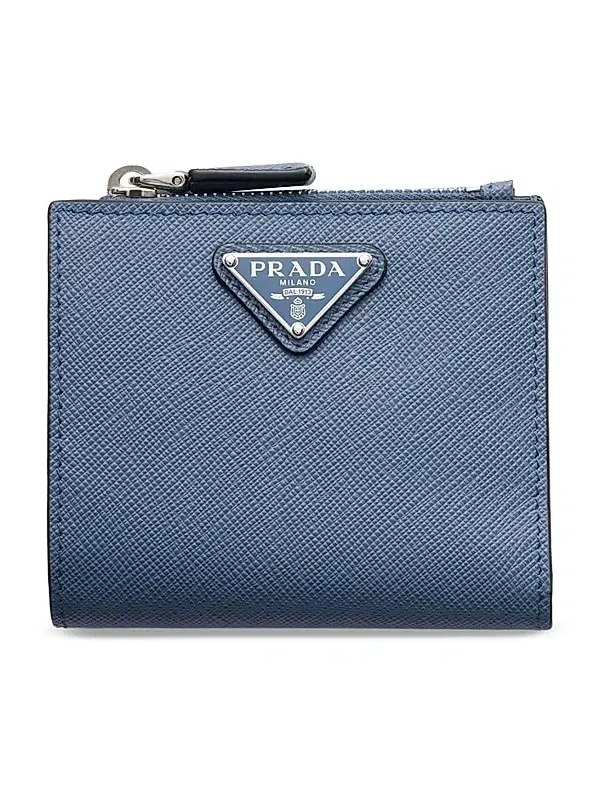 Men's Small Saffiano Leather Wallet