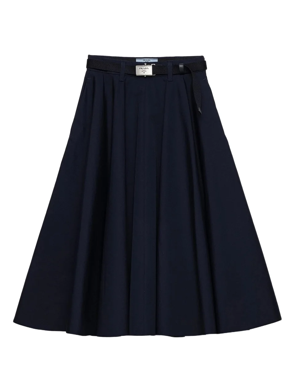 Women's Poplin Midi-Skirt Women's Poplin Midi-Skirt