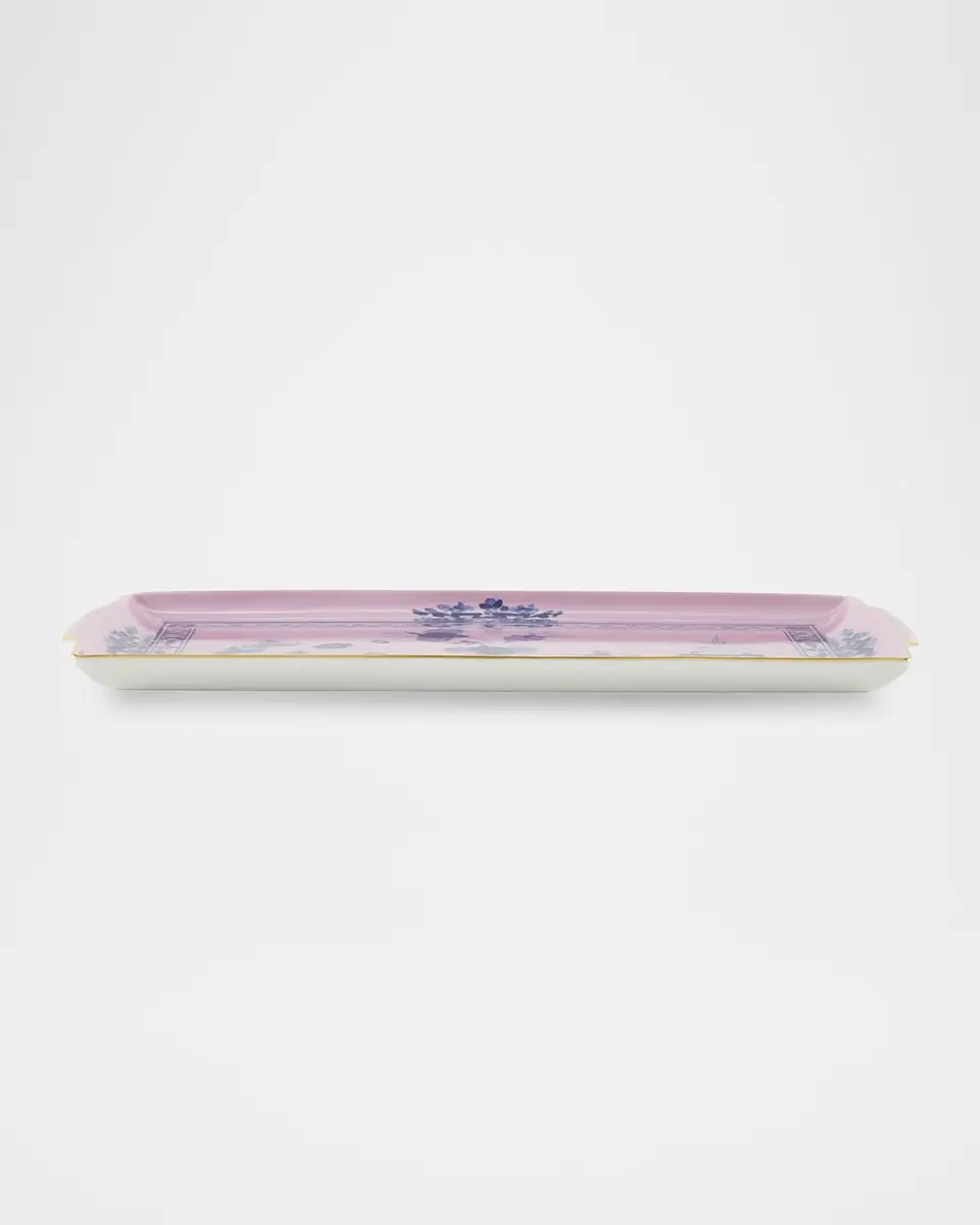GINORI 1735 Oriente Italiano Azalea Large Service Tray | Thumbnail 2