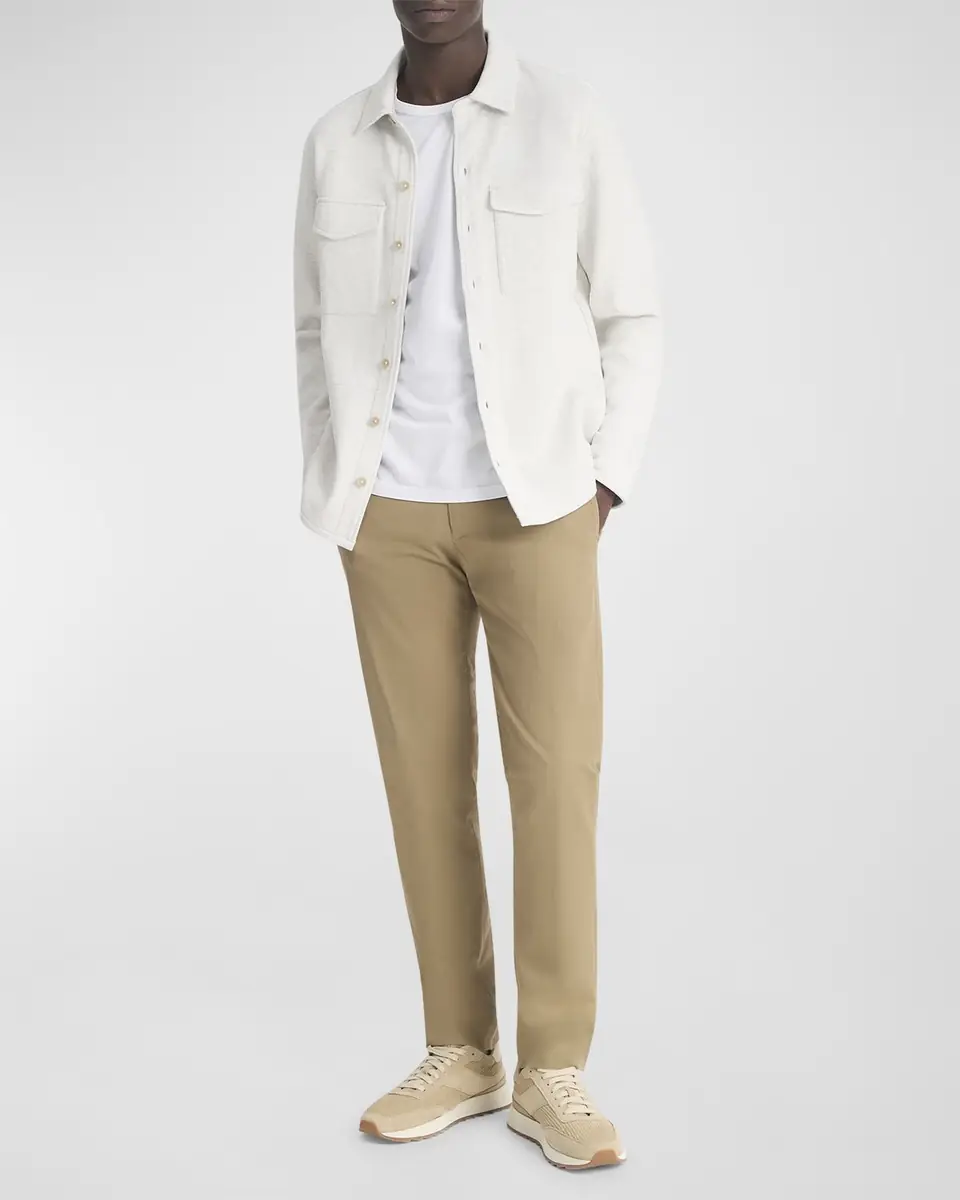 Vince Men's Solid 4-Pocket Shirt Jacket | Thumbnail 2 Vince Men's Solid 4-Pocket Shirt Jacket | Thumbnail 2