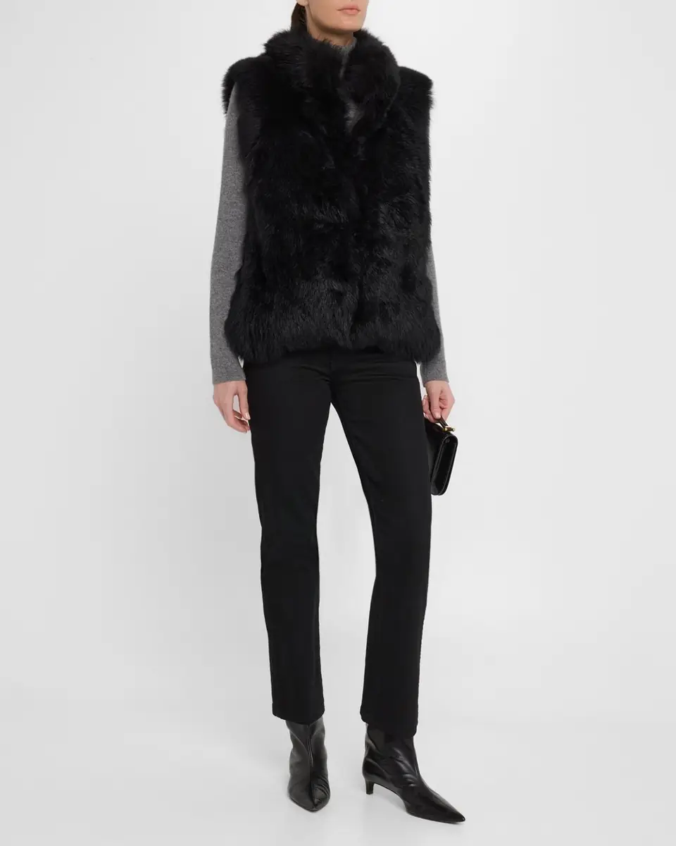 Gorski Select Lamb Shearling Vest | Thumbnail 2