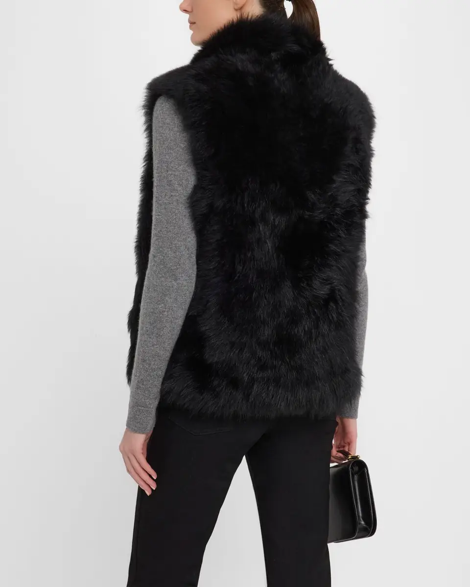 Gorski Select Lamb Shearling Vest | Thumbnail 3