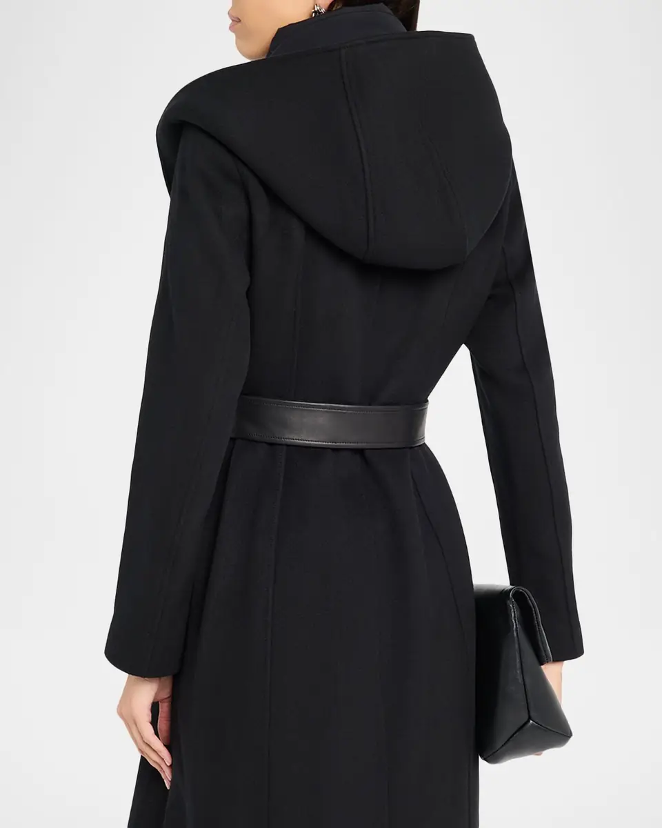 Mackage Shia 2-in-1 Double-Face Wool Coat with Removable Bib | Thumbnail 3