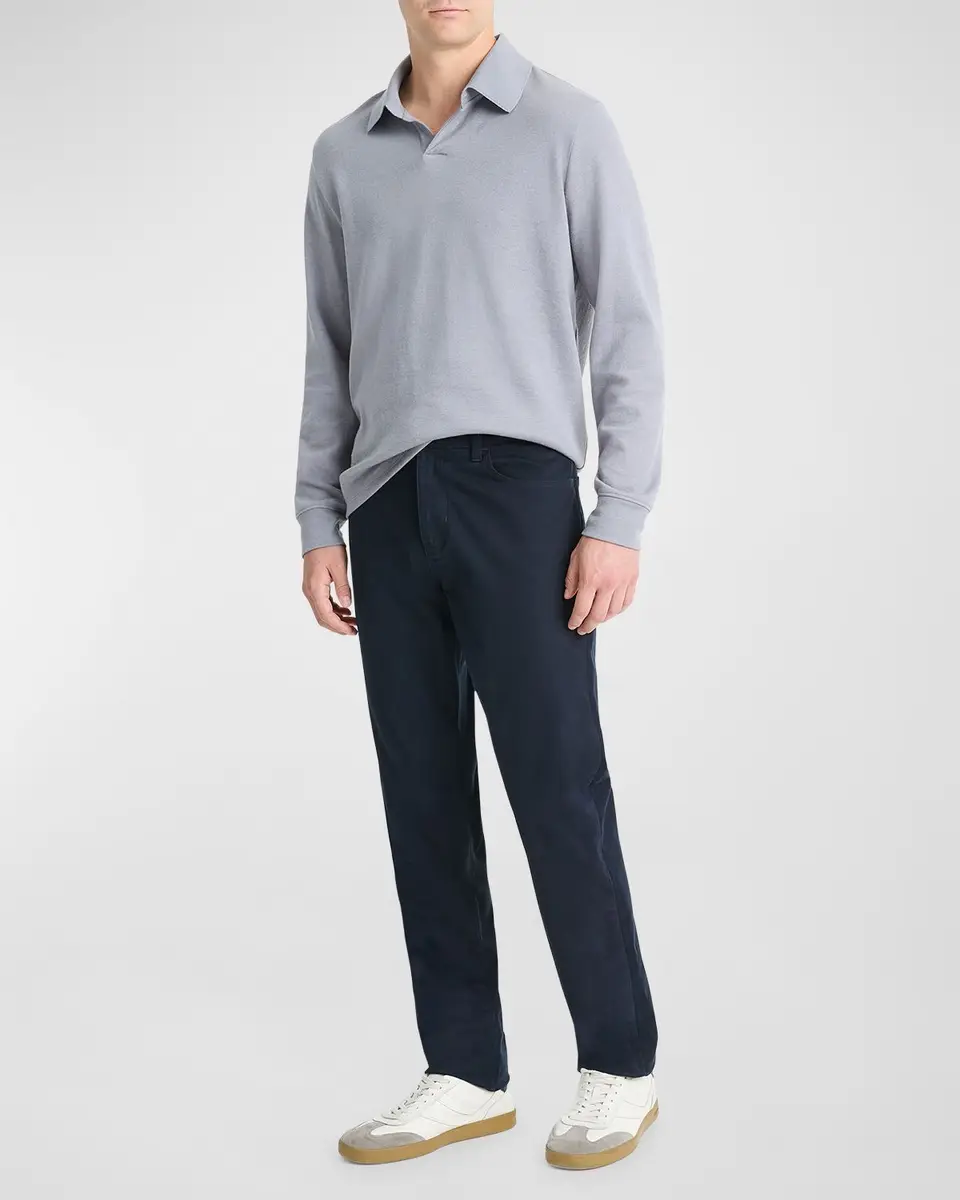 Vince Men's Dylan Peached Cotton 5-Pocket Pants | Thumbnail 2 Vince Men's Dylan Peached Cotton 5-Pocket Pants | Thumbnail 2