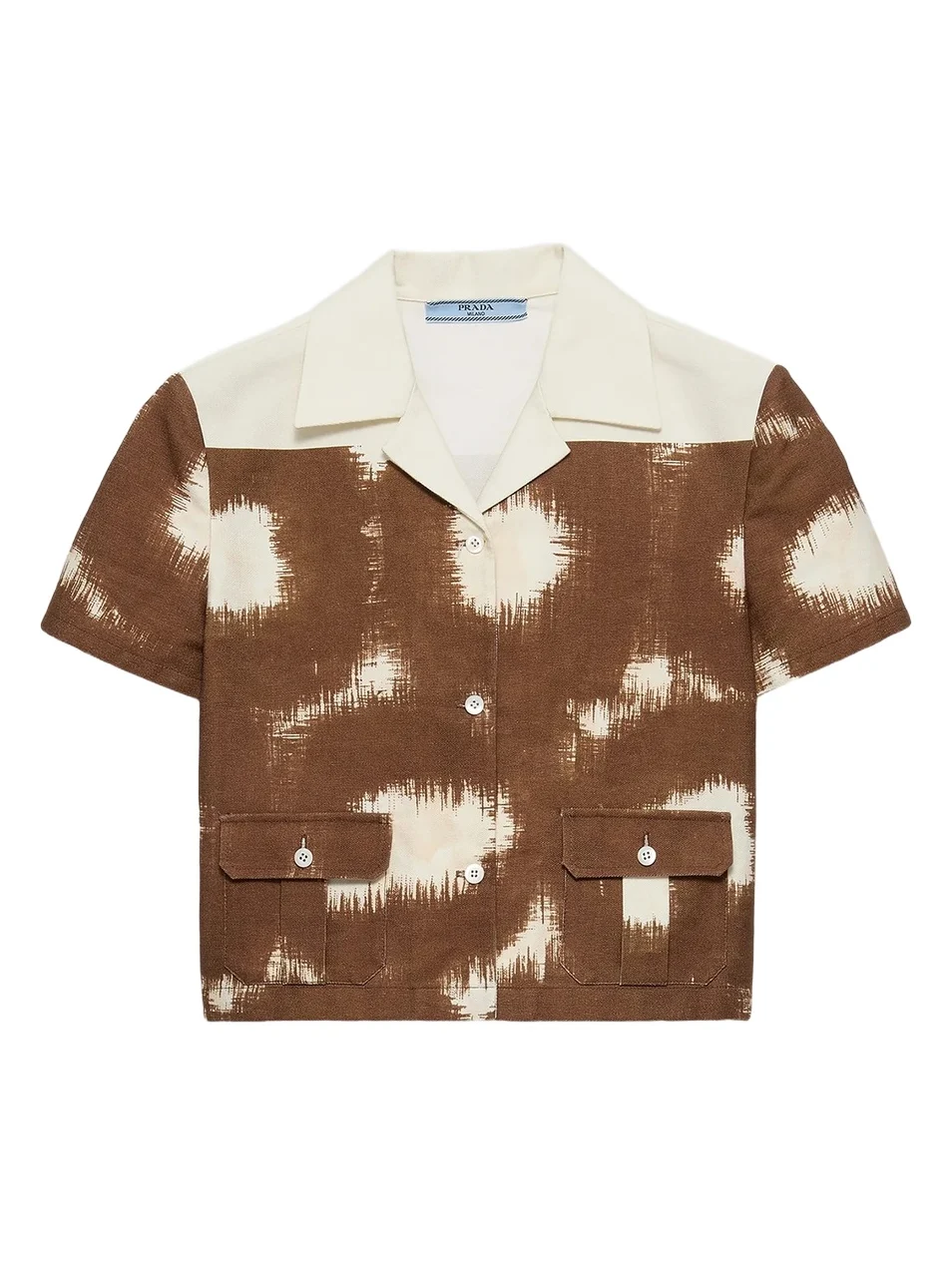Prada Women's Printed Canvas Shirt