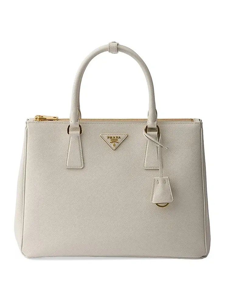Women's Large Galleria Saffiano Leather Top Handle Bag