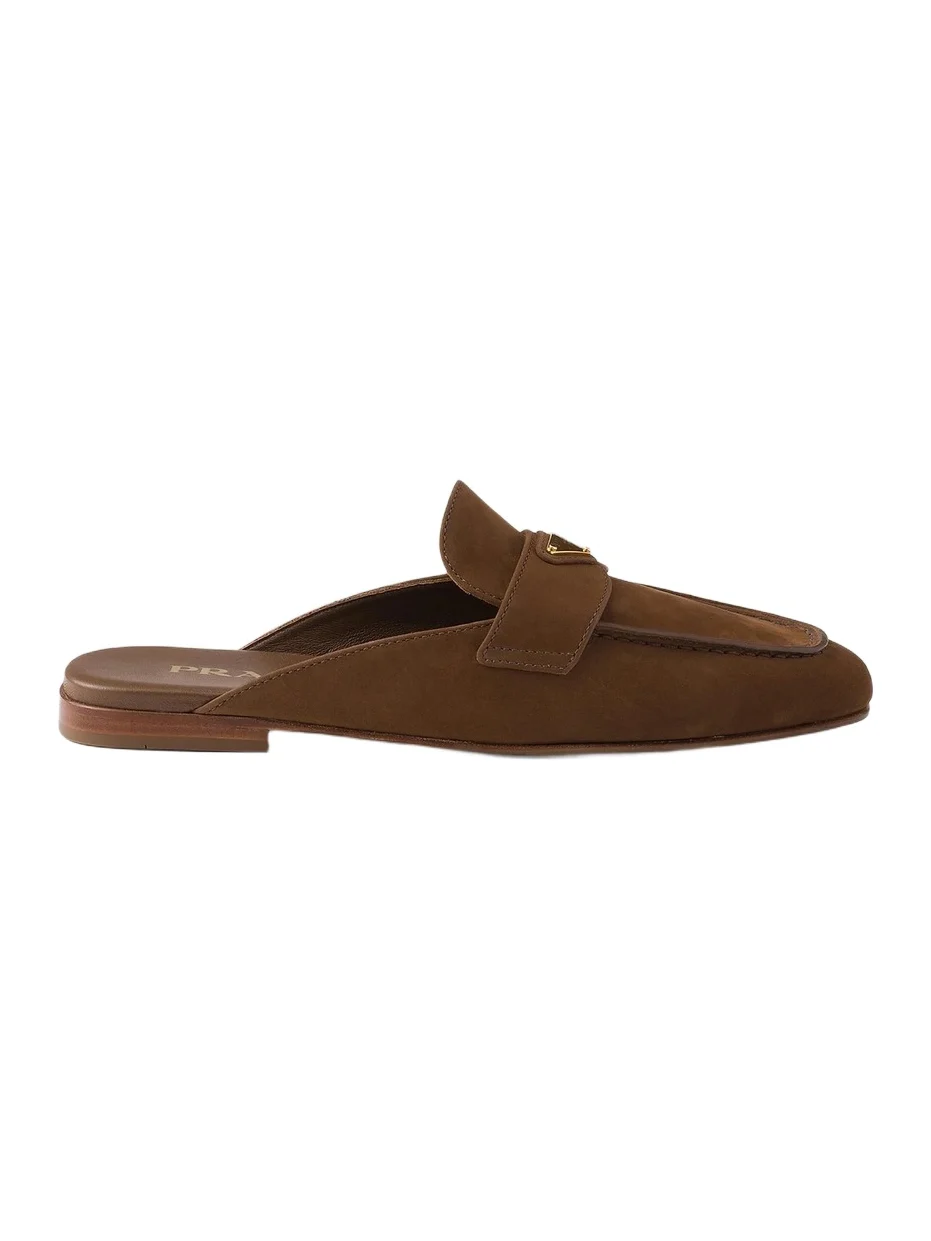 Prada Women's Nubuck Mules