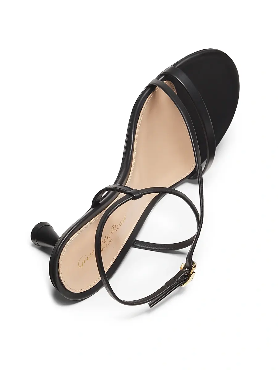 Gianvito Rossi Women's Vitello Glove 55M Sandals | Thumbnail 6 Gianvito Rossi Women's Vitello Glove 55M Sandals | Thumbnail 6
