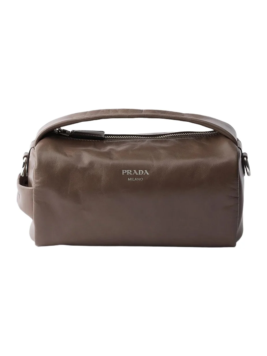Prada Men's Leather Shoulder Bag