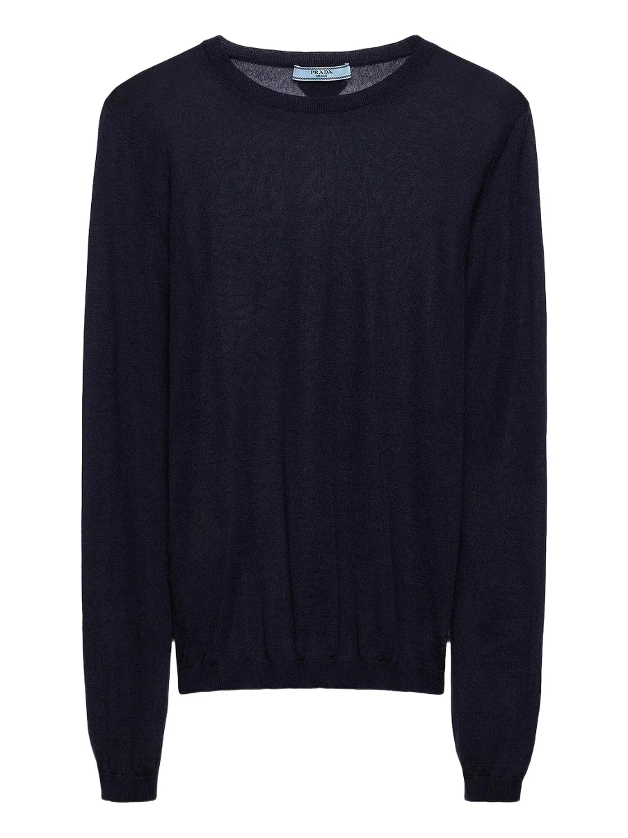 Women's Cashmere and Silk Crew-Neck Sweater
