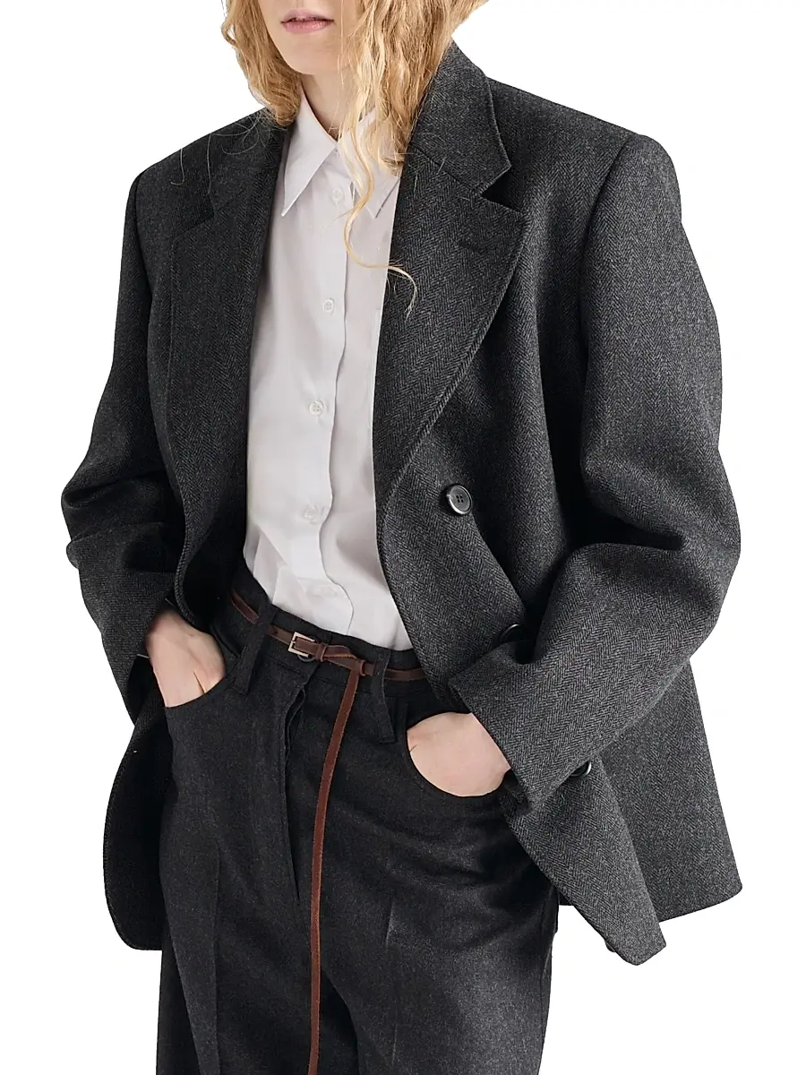 Prada Women's Poplin Shirt | Thumbnail 4 Prada Women's Poplin Shirt | Thumbnail 4