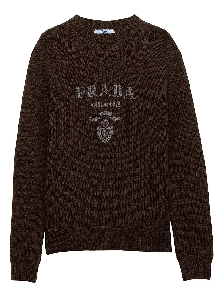 Women's Cashmere and Wool Crew-Neck Sweater