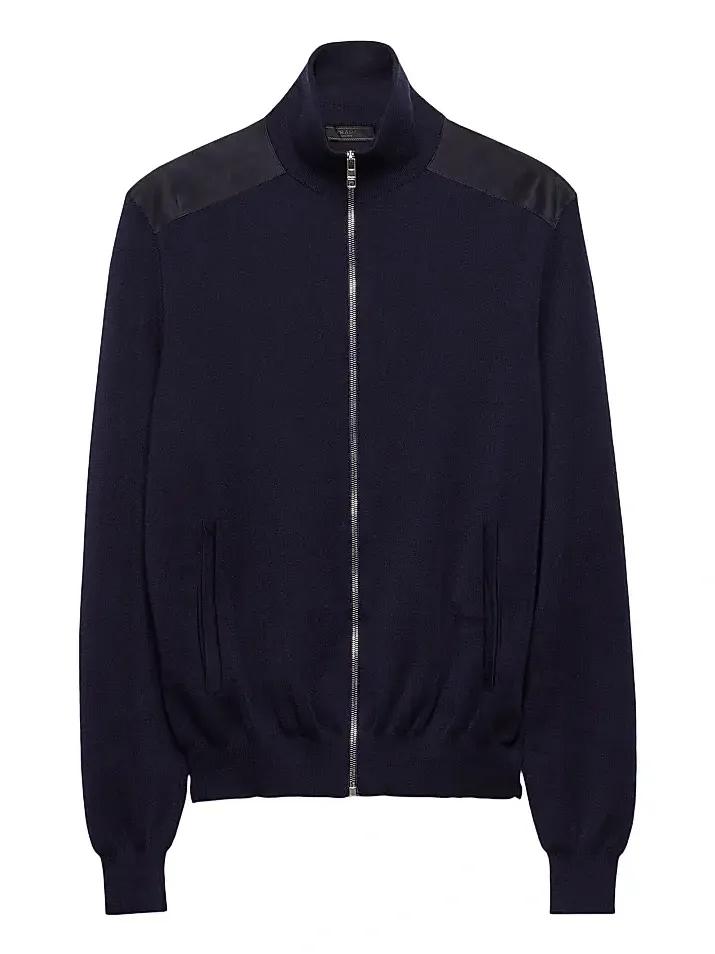 Men's Cashmere Zipper Cardigan Men's Cashmere Zipper Cardigan