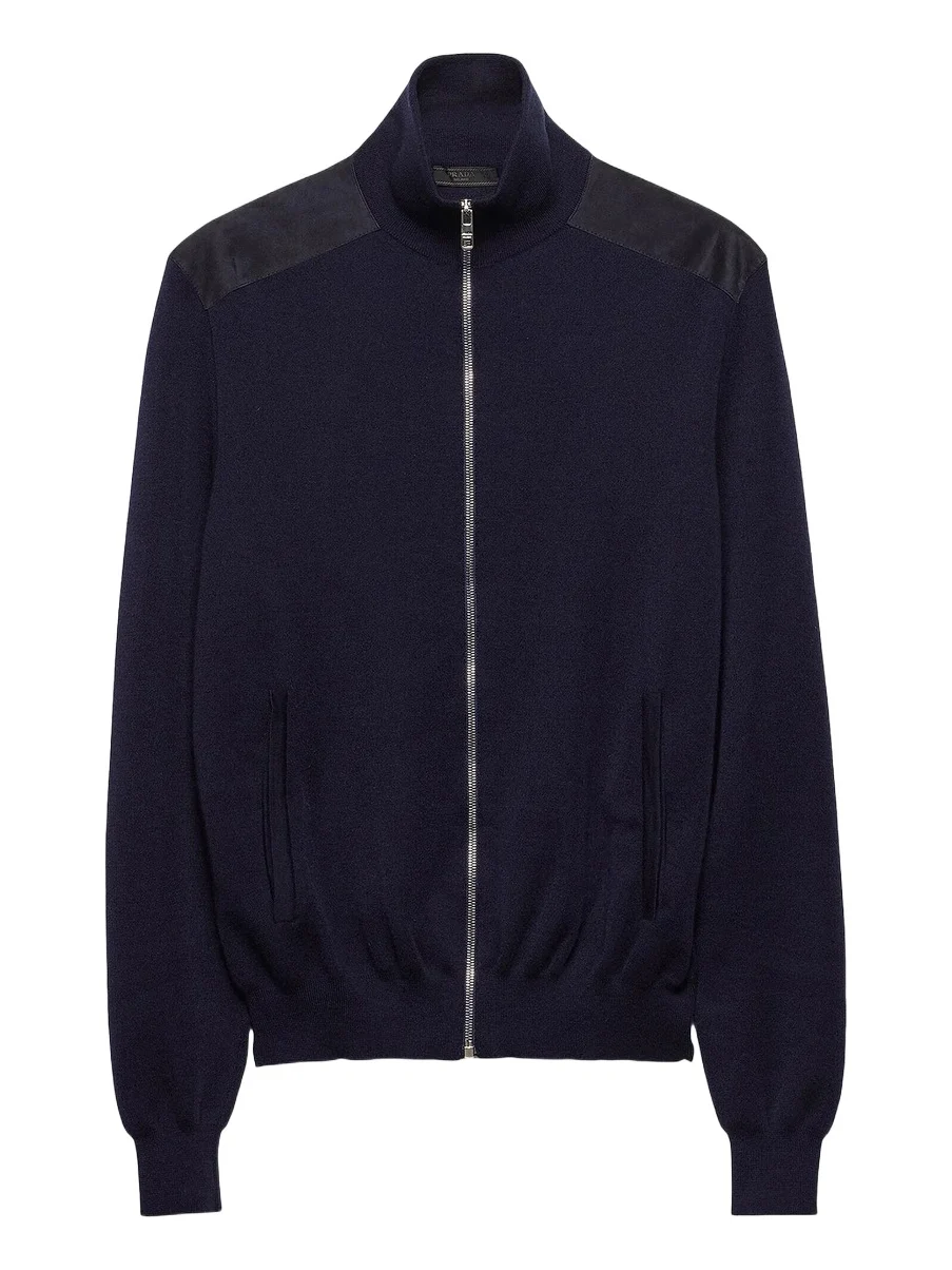Men's Cashmere Zipper Cardigan Men's Cashmere Zipper Cardigan