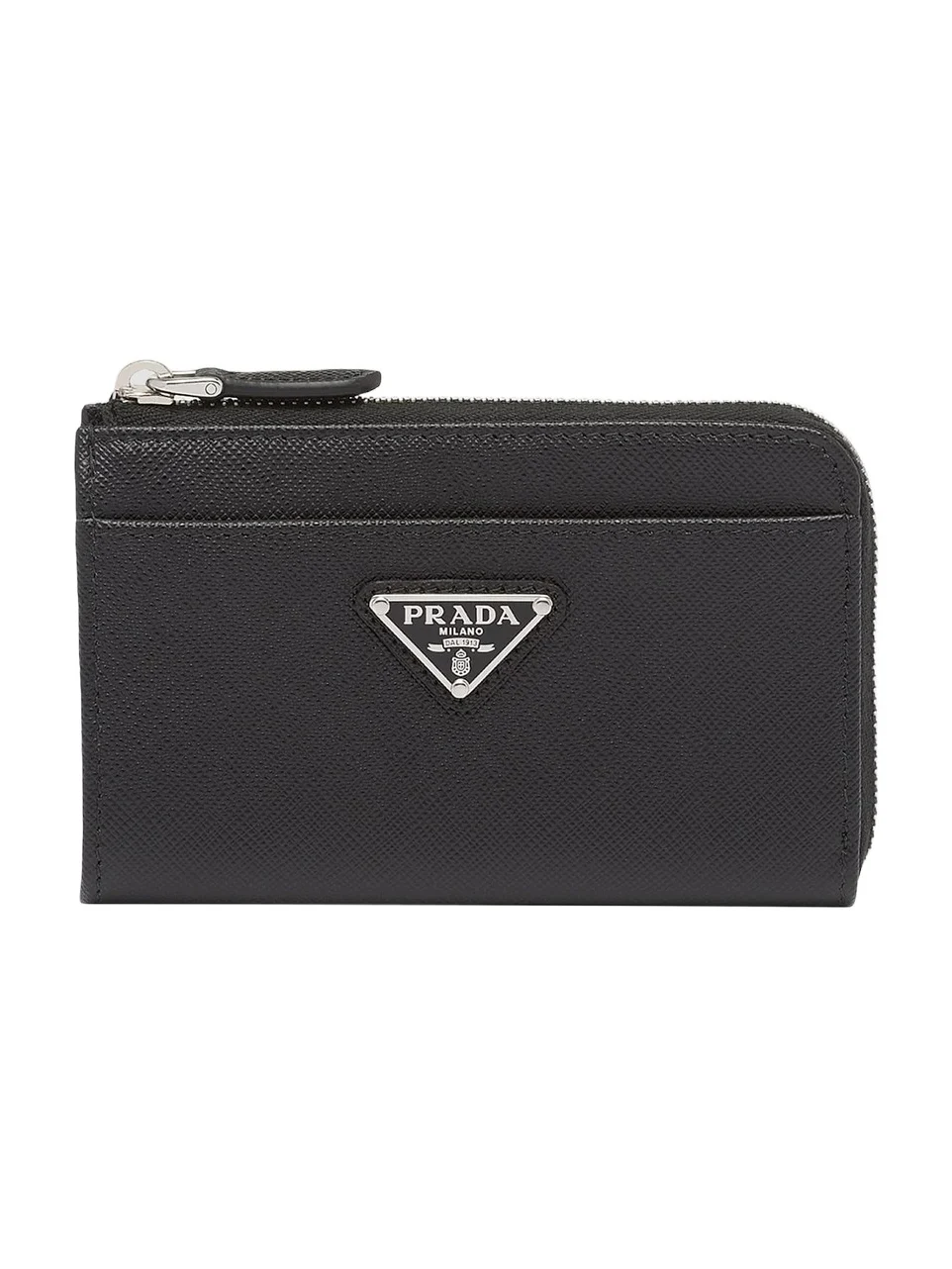 Prada Women's Saffiano Keychain Card Case