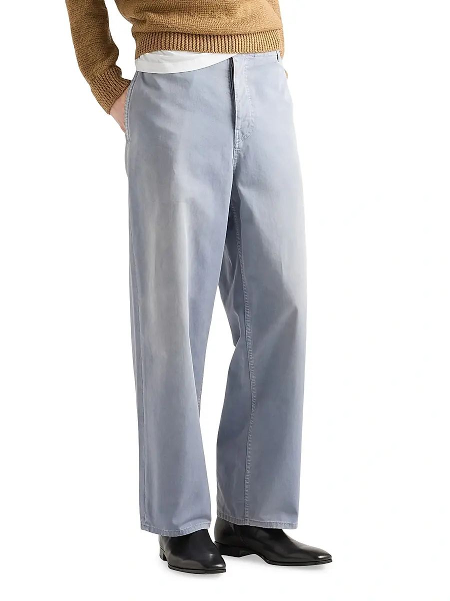 Prada Men's Washed Gabardine Jeans | Thumbnail 3 Prada Men's Washed Gabardine Jeans | Thumbnail 3