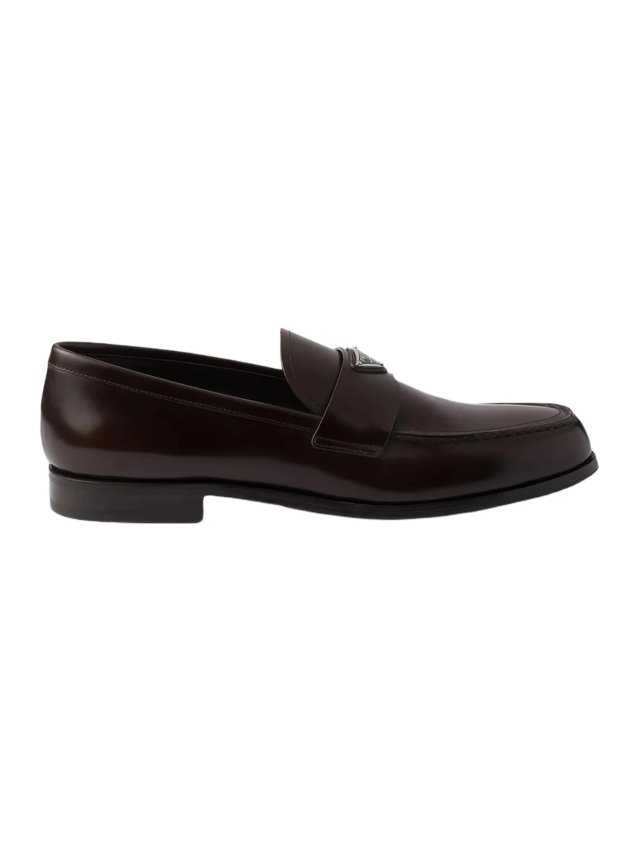 Men's Men's Brushed Leather Loafers Men's Men's Brushed Leather Loafers