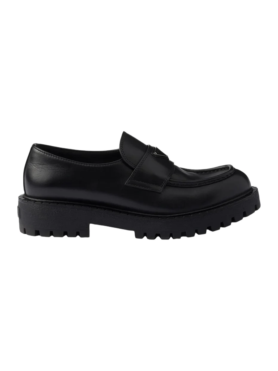 Men's Men's Brushed Leather Loafers