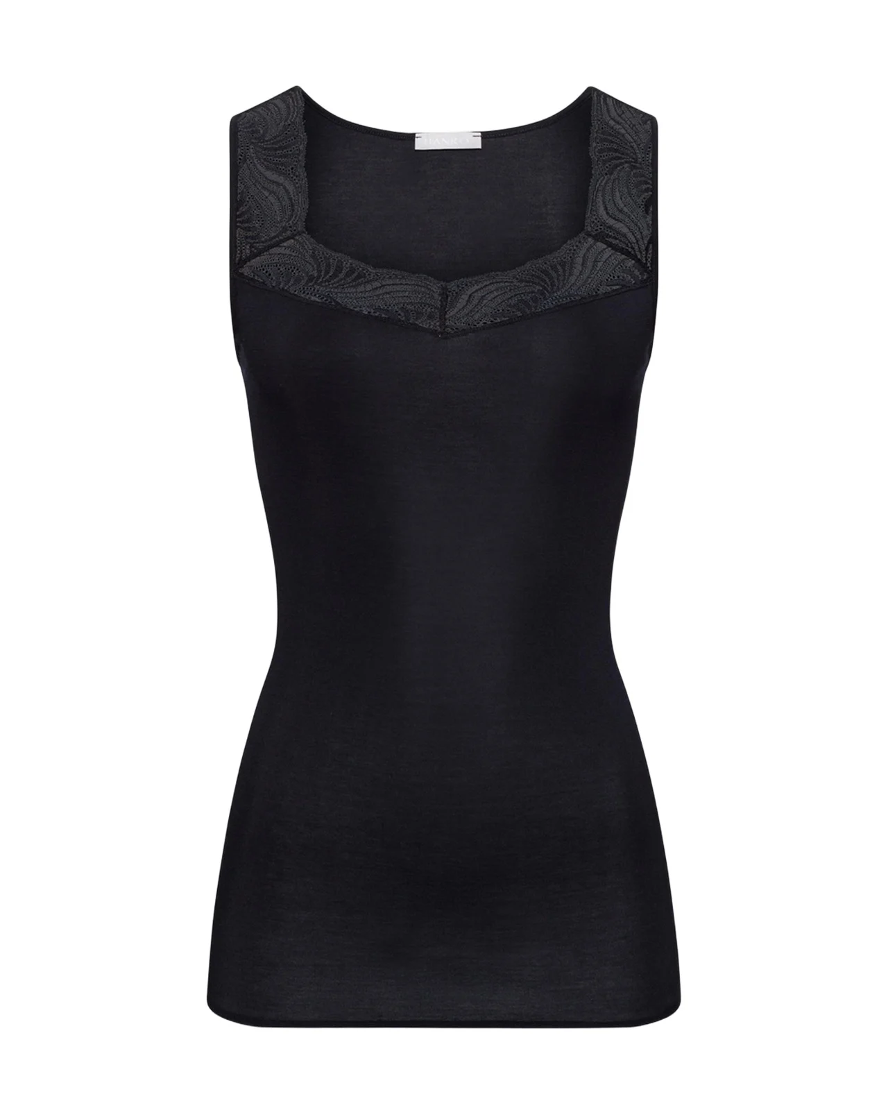 Cotton Delight Lace-Trim Tank Top