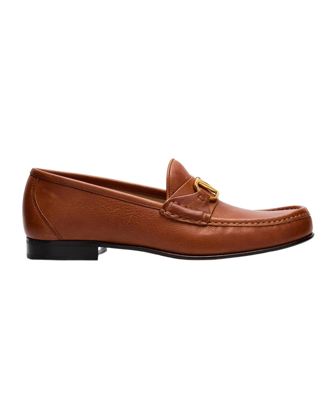 VLogo Medallion Leather Loafers VLogo Medallion Leather Loafers