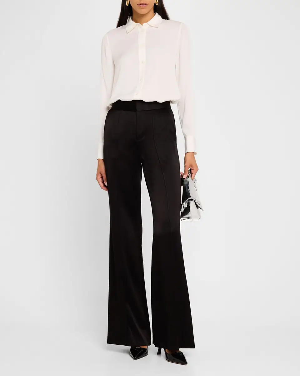Alice + Olivia Dylan Wide-Leg Pants | Thumbnail 2 Alice + Olivia Dylan Wide-Leg Pants | Thumbnail 2