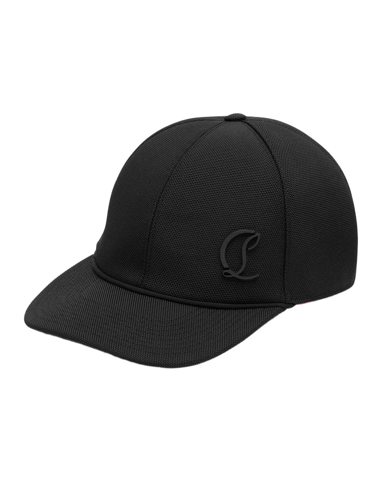 Christian Louboutin Men's Mooncrest Canvas Baseball Cap