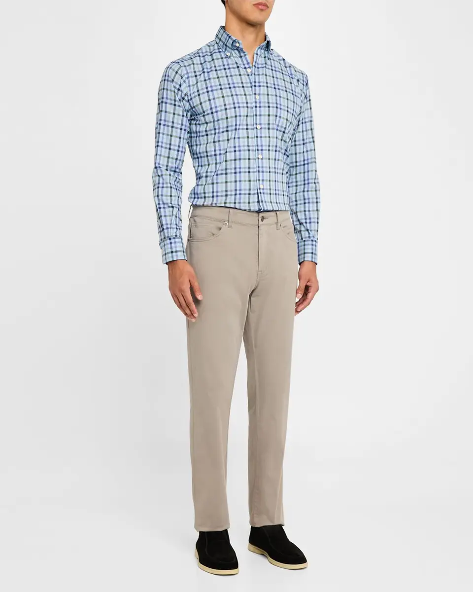Peter Millar Men's Signature Sateen 5-Pocket Pants | Thumbnail 2 Peter Millar Men's Signature Sateen 5-Pocket Pants | Thumbnail 2