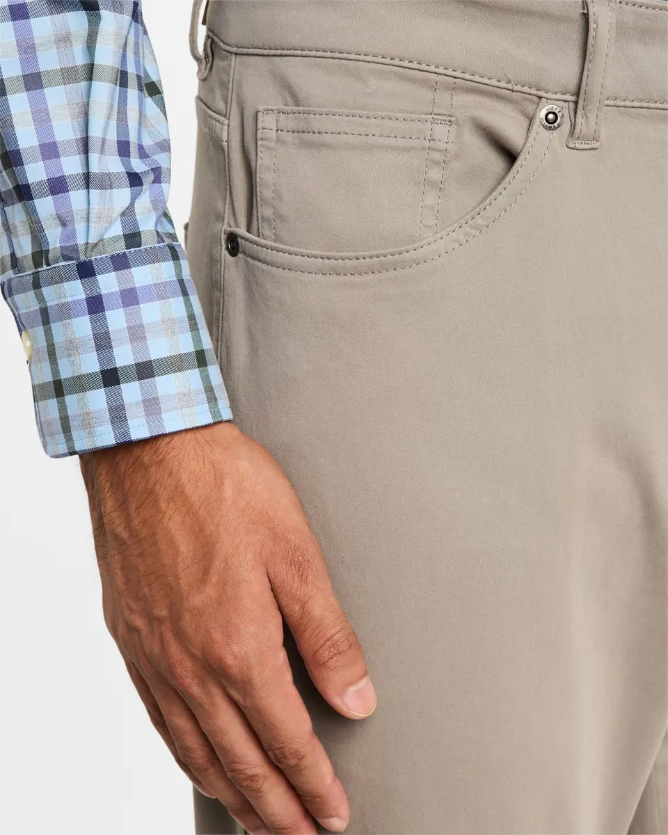 Peter Millar Men's Signature Sateen 5-Pocket Pants | Thumbnail 5 Peter Millar Men's Signature Sateen 5-Pocket Pants | Thumbnail 5