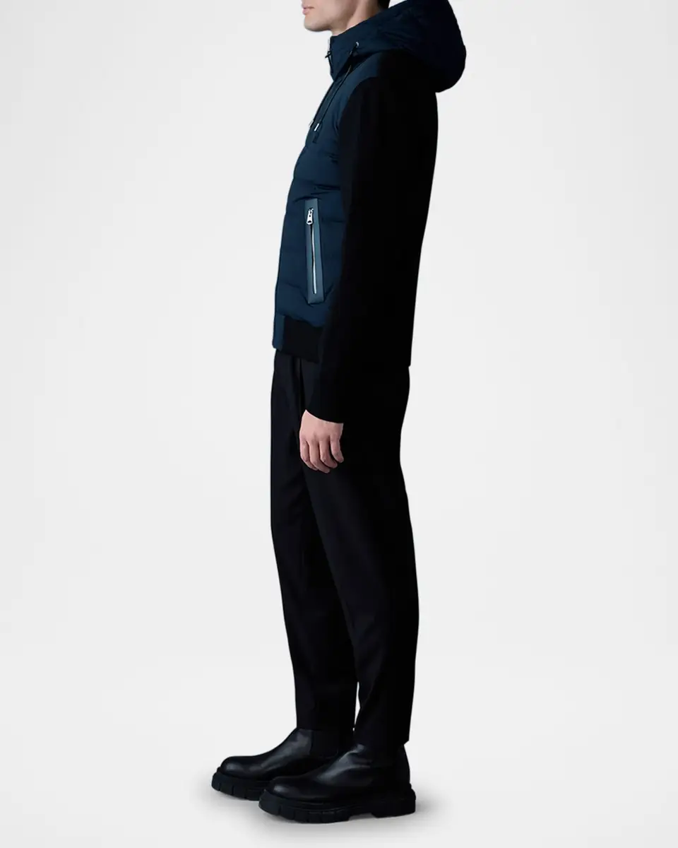 Mackage Men's Andrew Hybrid Down Knit Jacket | Thumbnail 5