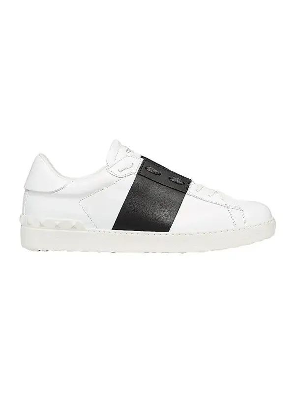 Men's Calfskin Open Sneakers