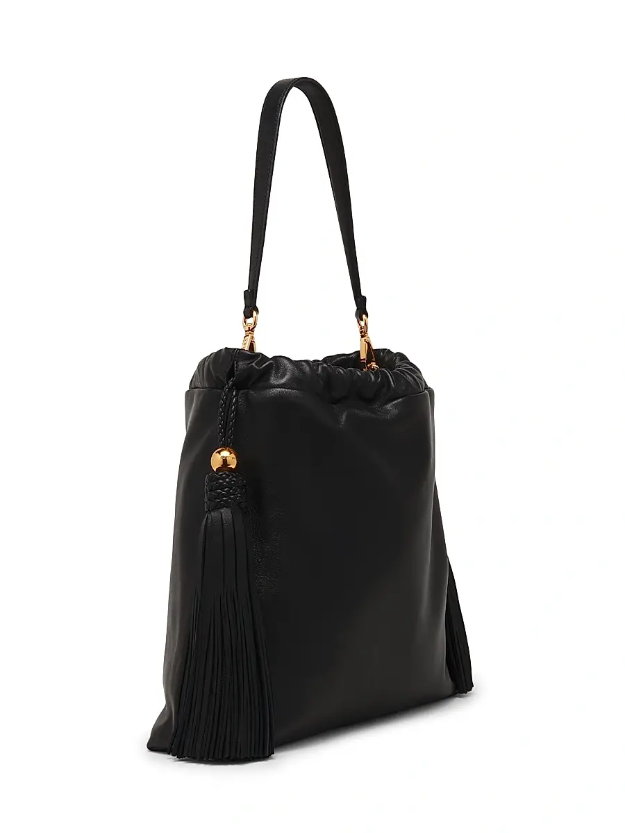 Etro Women's Kalispera Large Leather Shoulder Bag | Thumbnail 4 Etro Women's Kalispera Large Leather Shoulder Bag | Thumbnail 4