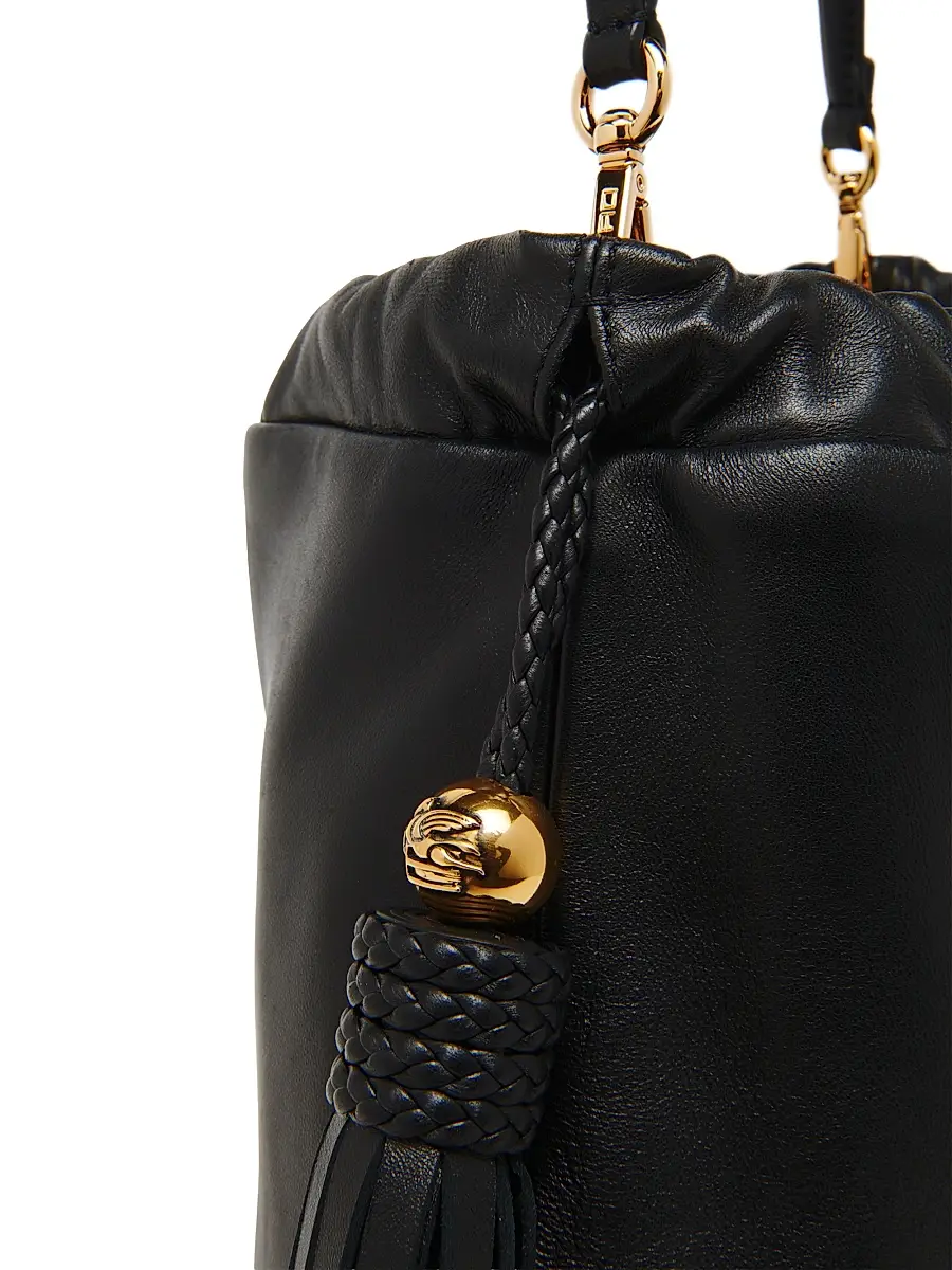 Etro Women's Kalispera Large Leather Shoulder Bag | Thumbnail 5 Etro Women's Kalispera Large Leather Shoulder Bag | Thumbnail 5