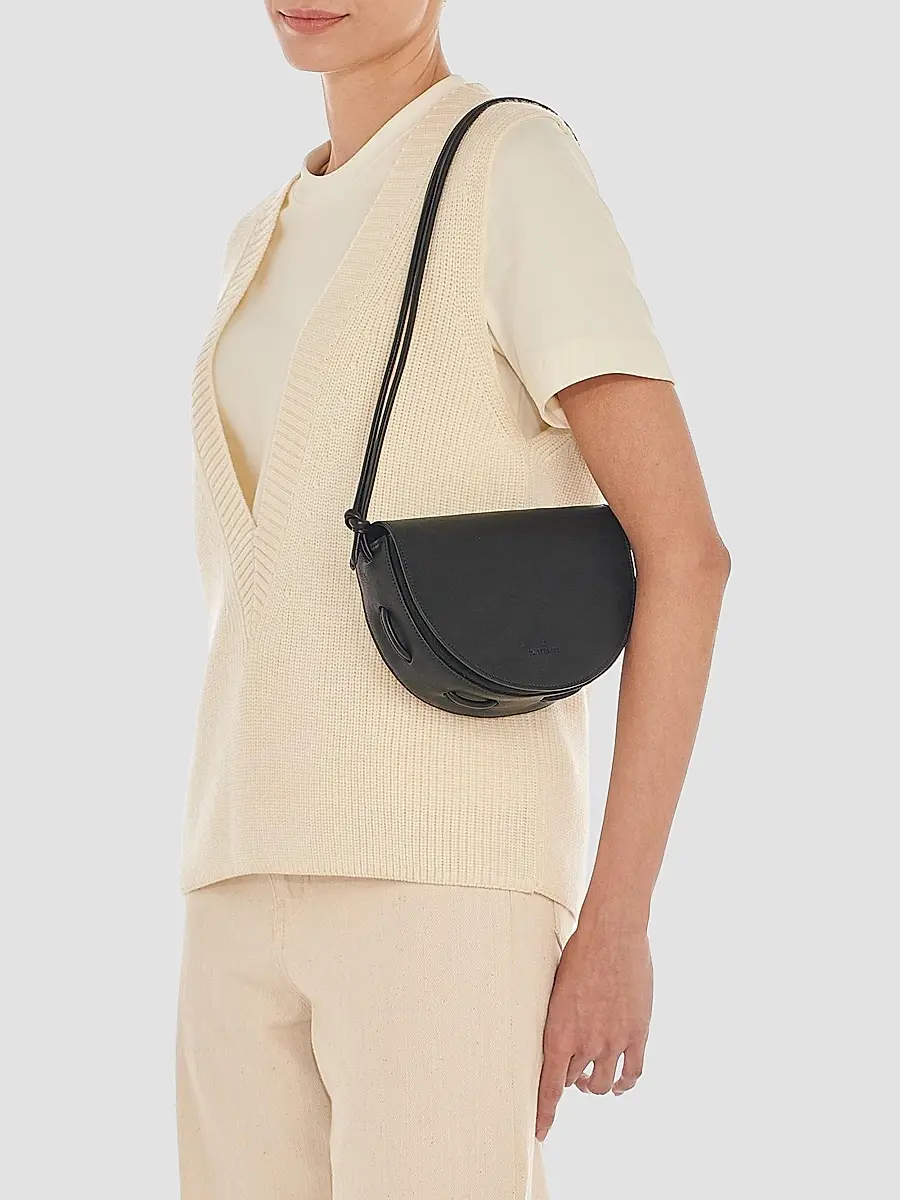 Il Bisonte Women's Snodo Leather Crossbody Saddle Bag | Thumbnail 4 Il Bisonte Women's Snodo Leather Crossbody Saddle Bag | Thumbnail 4