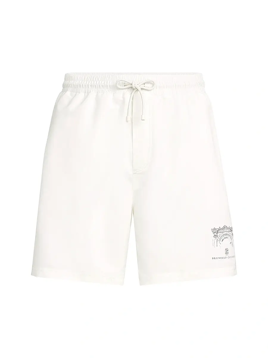 Brunello Cucinelli Men's Swim Shorts