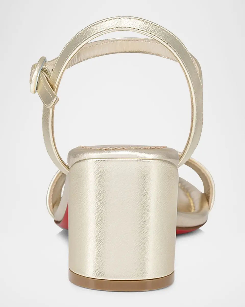 Christian Louboutin 55mm Miss Jane Metallic Sandals | Thumbnail 6