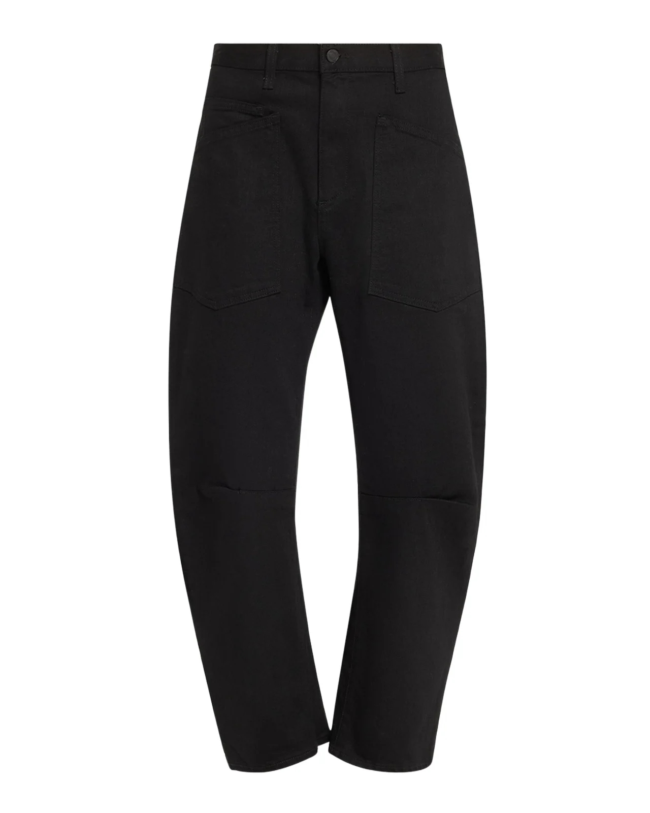 Shon Curved Denim Pants Shon Curved Denim Pants
