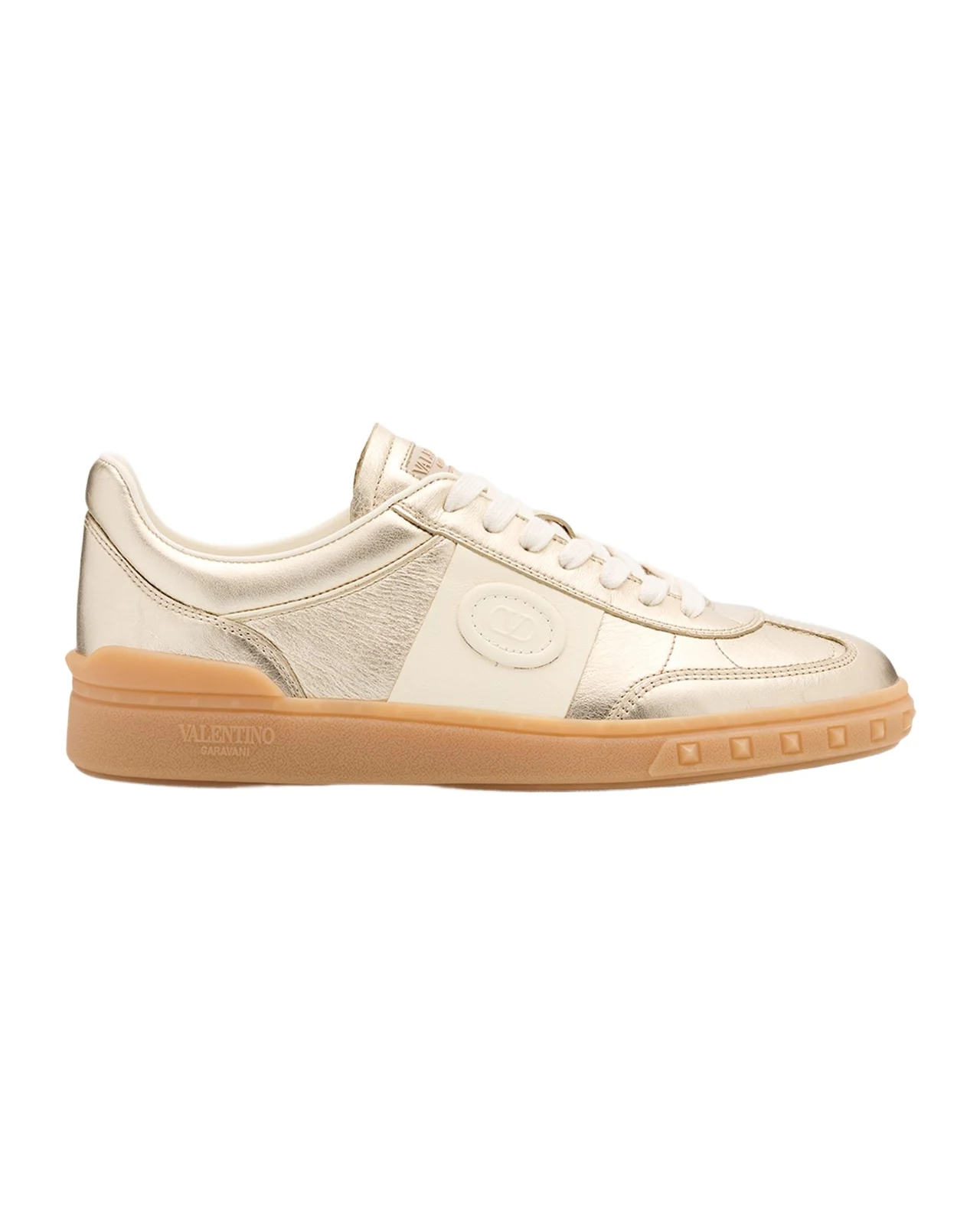 Upvillage Metallic Low-Top Sneakers Upvillage Metallic Low-Top Sneakers