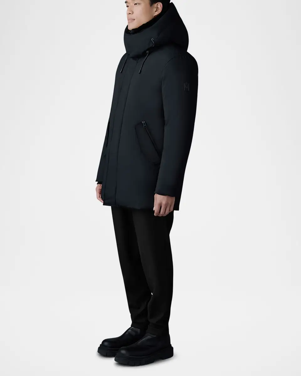 Mackage Men's Sullivan Mid-Length Jacket with Shearling | Thumbnail 2 Mackage Men's Sullivan Mid-Length Jacket with Shearling | Thumbnail 2