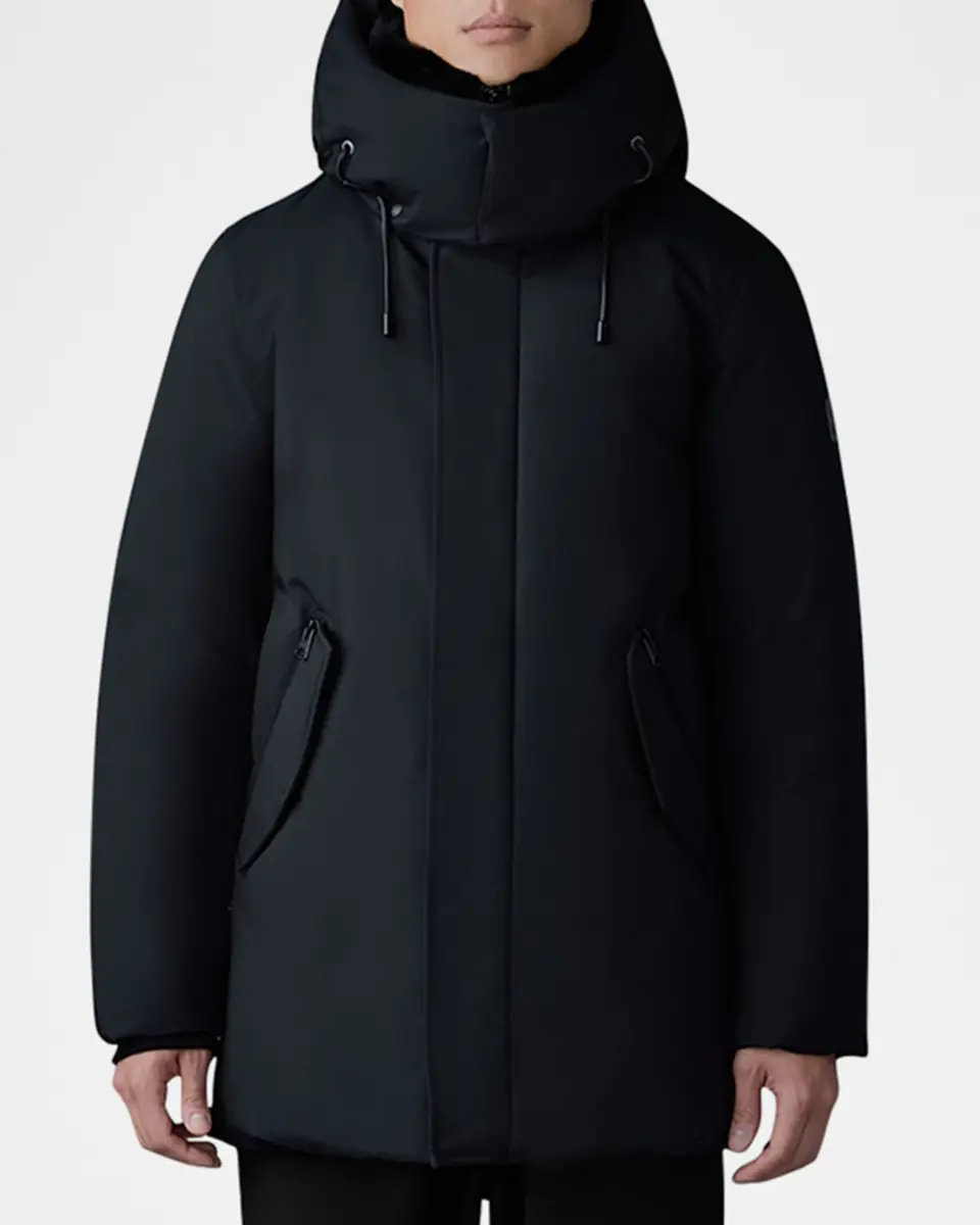 Mackage Men's Sullivan Mid-Length Jacket with Shearling | Thumbnail 3 Mackage Men's Sullivan Mid-Length Jacket with Shearling | Thumbnail 3
