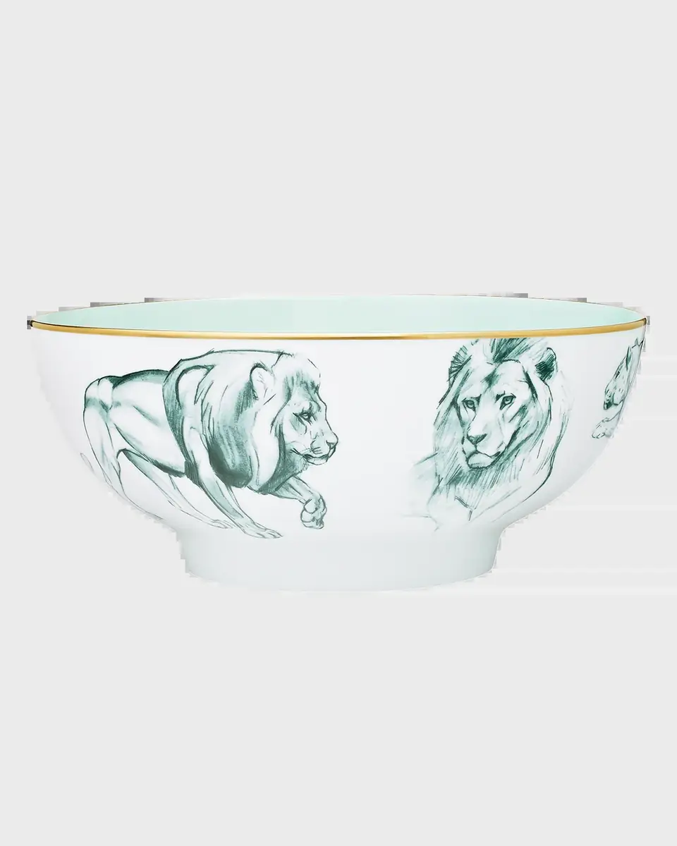 HERMÈS Carnets D 'Equateur Breakfast Small Salad Bowl | Thumbnail 2 HERMÈS Carnets D 'Equateur Breakfast Small Salad Bowl | Thumbnail 2