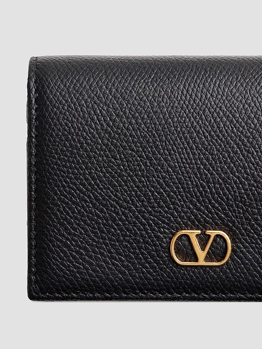 Valentino Women's VLogo Signature Grainy Calfskin Wallet | Thumbnail 5 Valentino Women's VLogo Signature Grainy Calfskin Wallet | Thumbnail 5