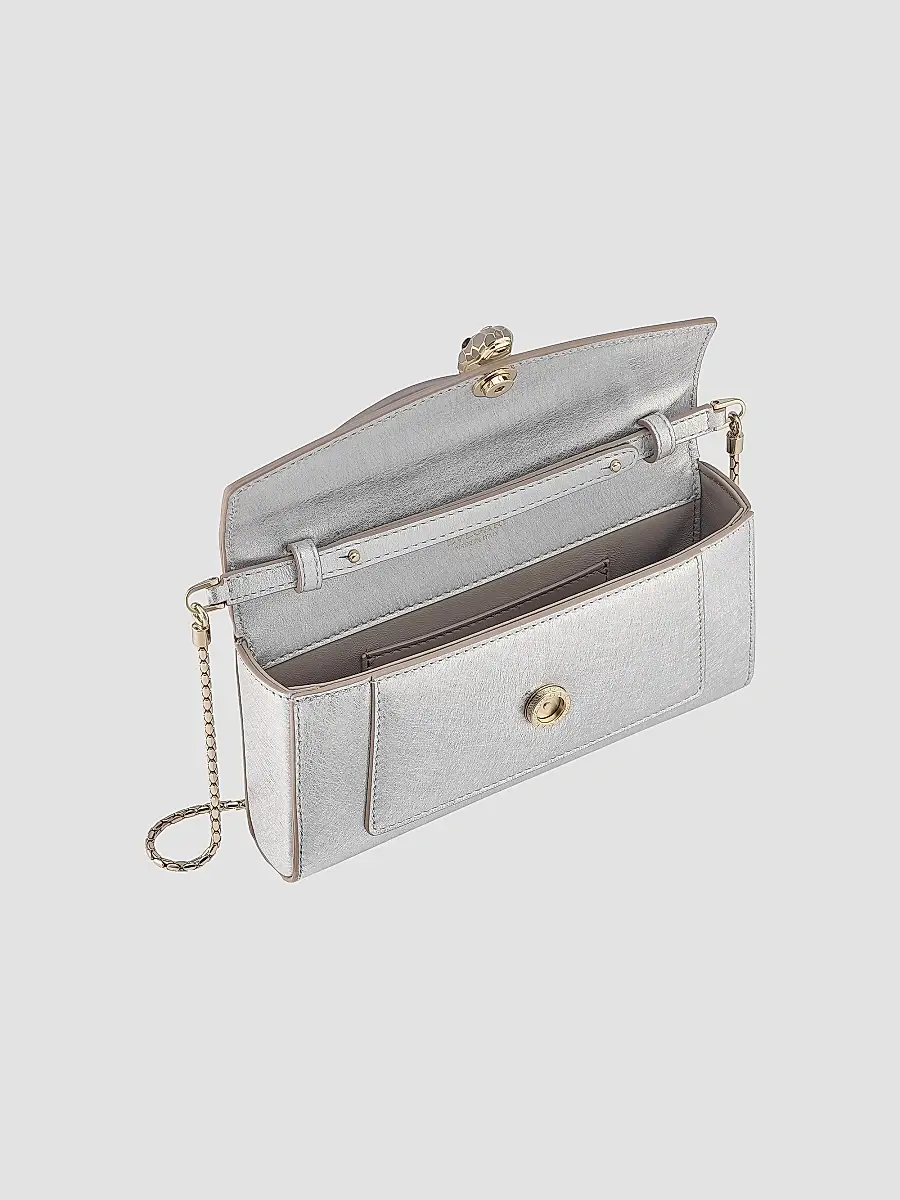 BVLGARI Women's Serpenti Leather Phone Case - Flash Diamond | Thumbnail 5 BVLGARI Women's Serpenti Leather Phone Case - Flash Diamond | Thumbnail 5