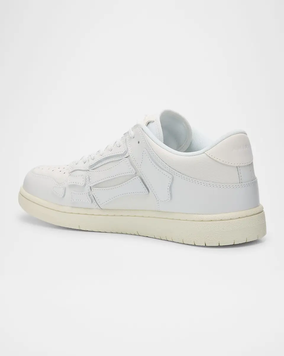 AMIRI Men's Skel Low-Top Leather Sneakers | Thumbnail 4 AMIRI Men's Skel Low-Top Leather Sneakers | Thumbnail 4